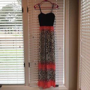 Trixxi dress. Spaghetti strap.